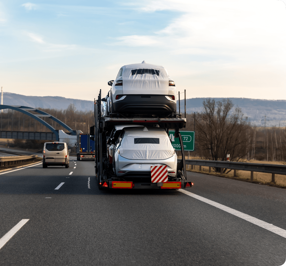 Two truck car carrier Two truck car carrier