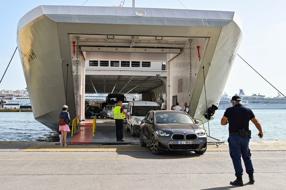Image related to blog title Loading financed cars onto a ferry for overseas shipping, showcasing the process of finance car shipping overseas